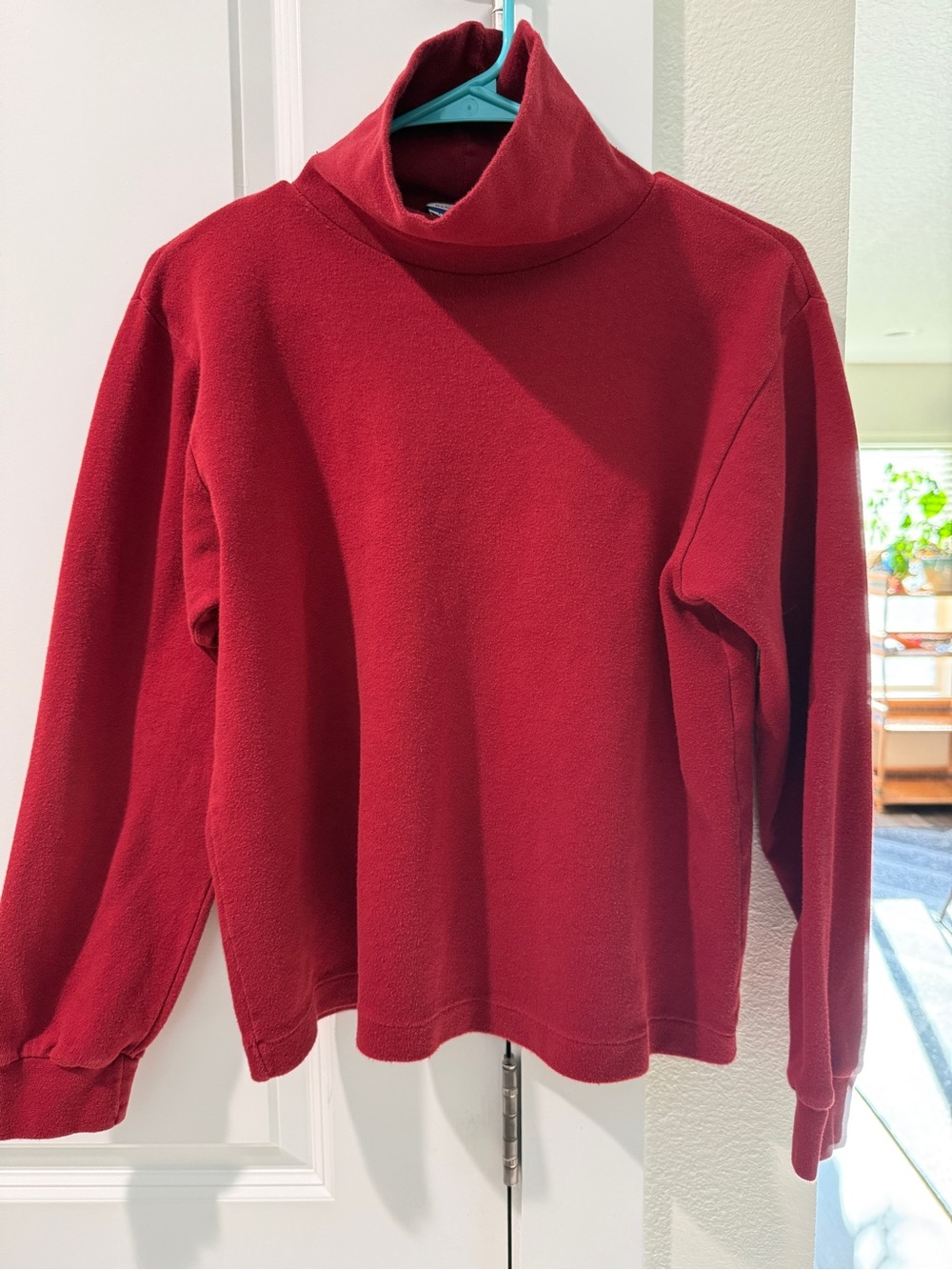 Vintage Pendleton Women’s Red Turtleneck Sweater - Classic Cozy Fit